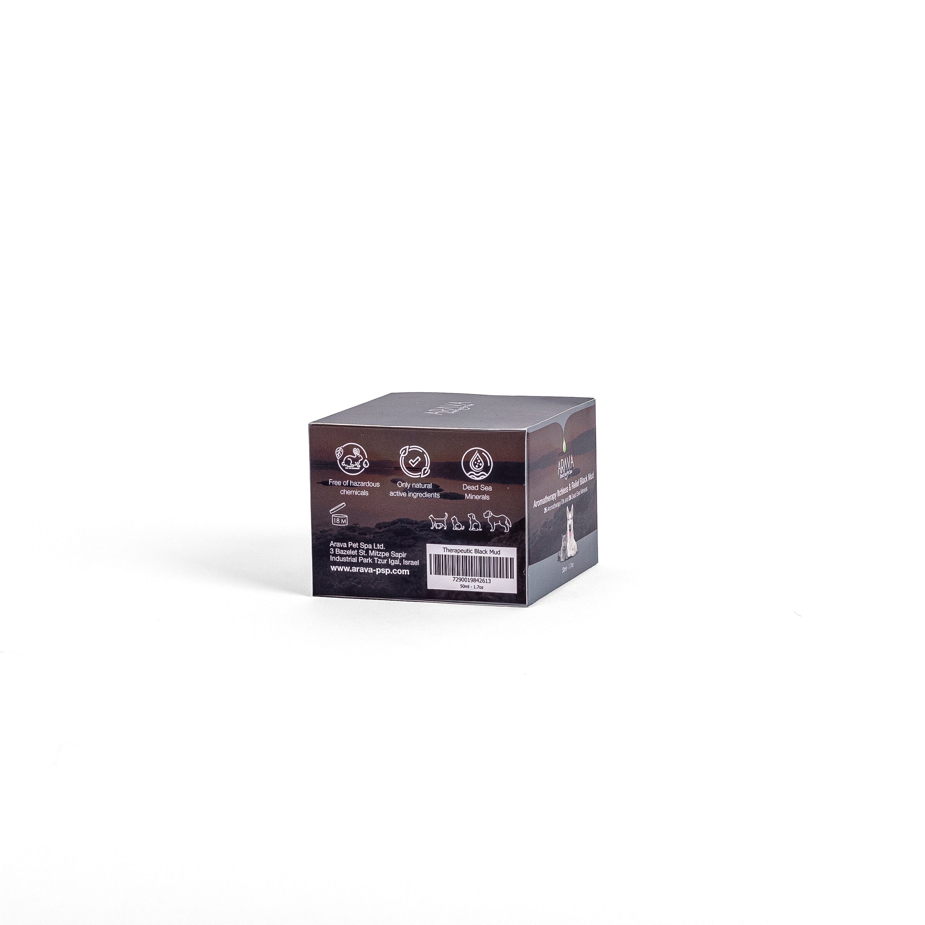 Mud for dogs for wound treatment from Arava
