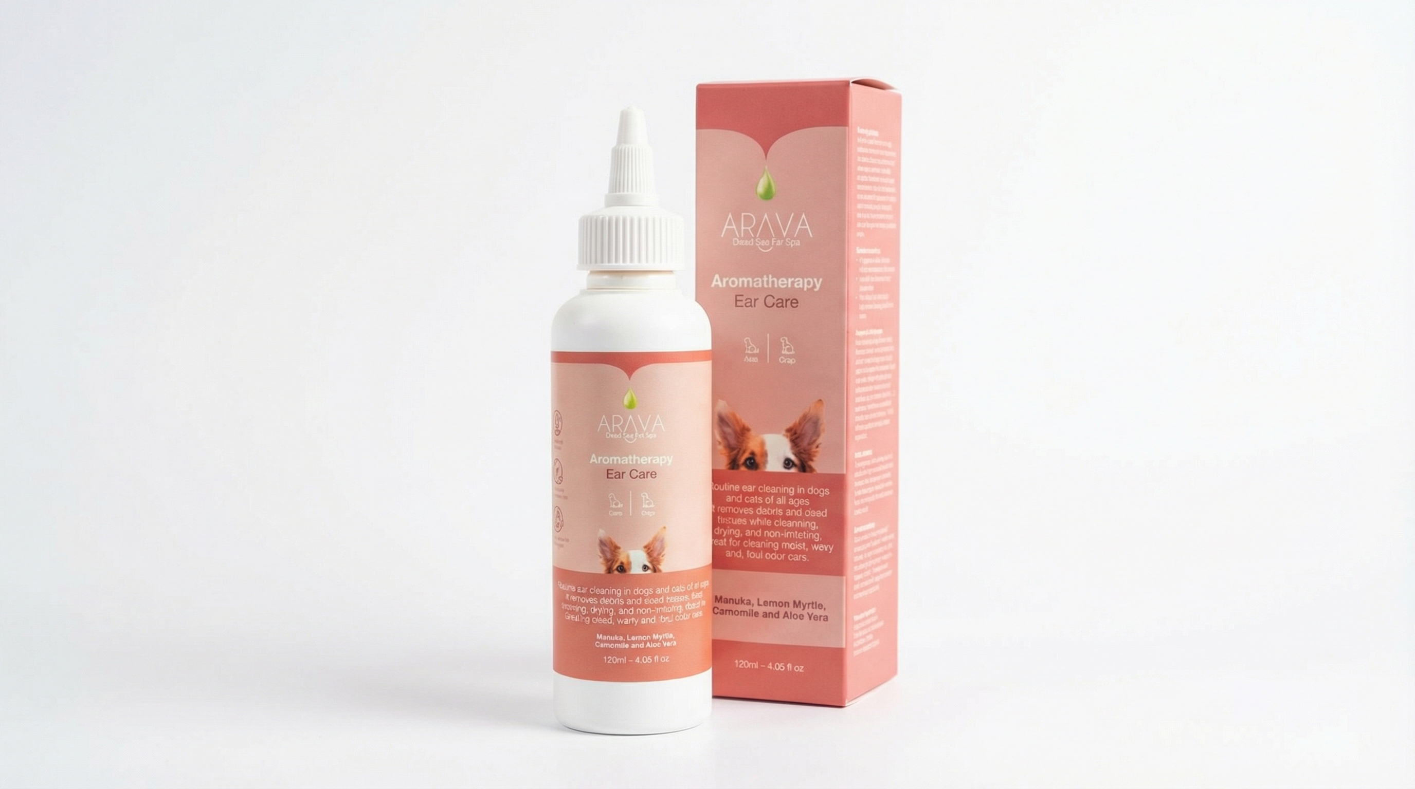 Ear drops for dogs and cats from Aravah