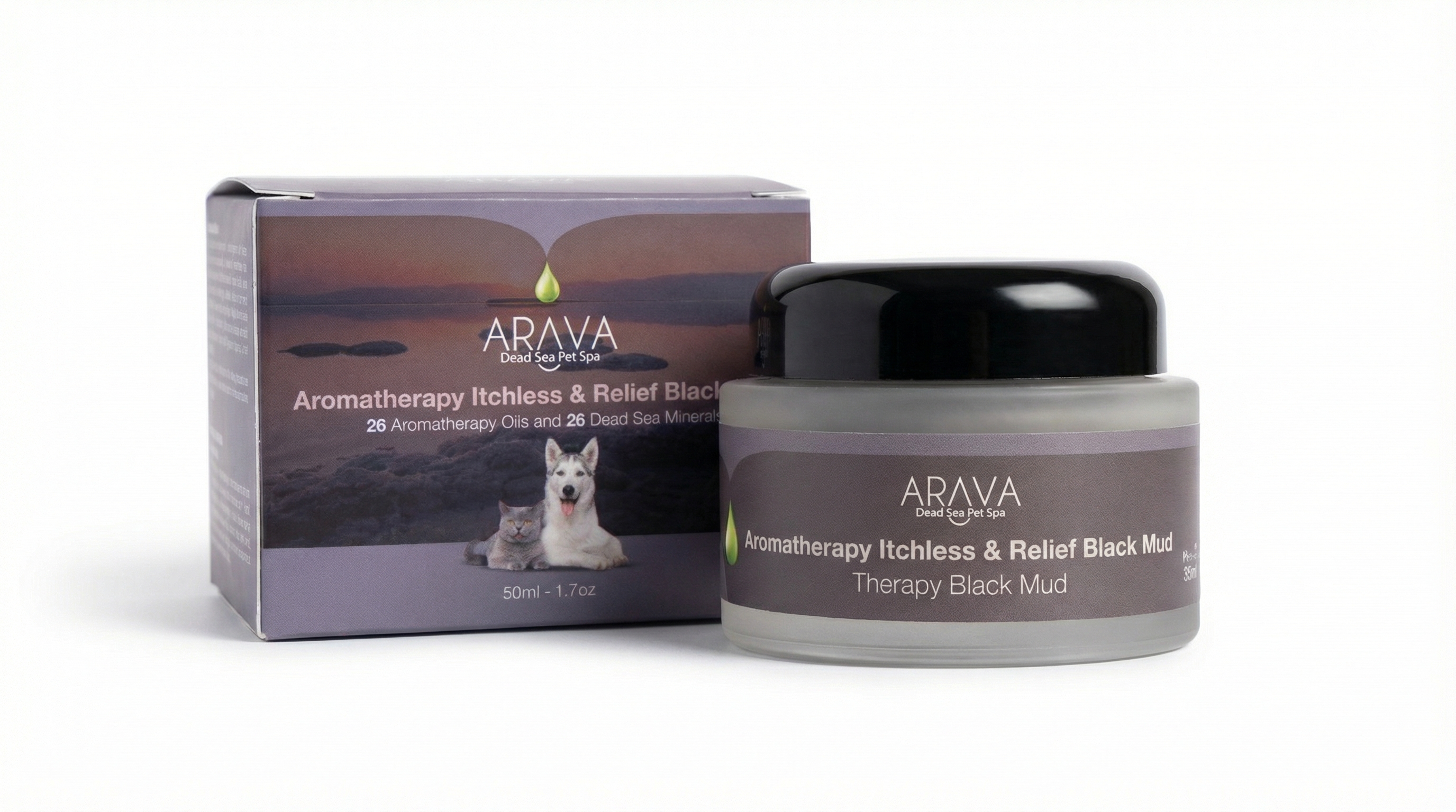 Mud for dogs for wound treatment from Arava
