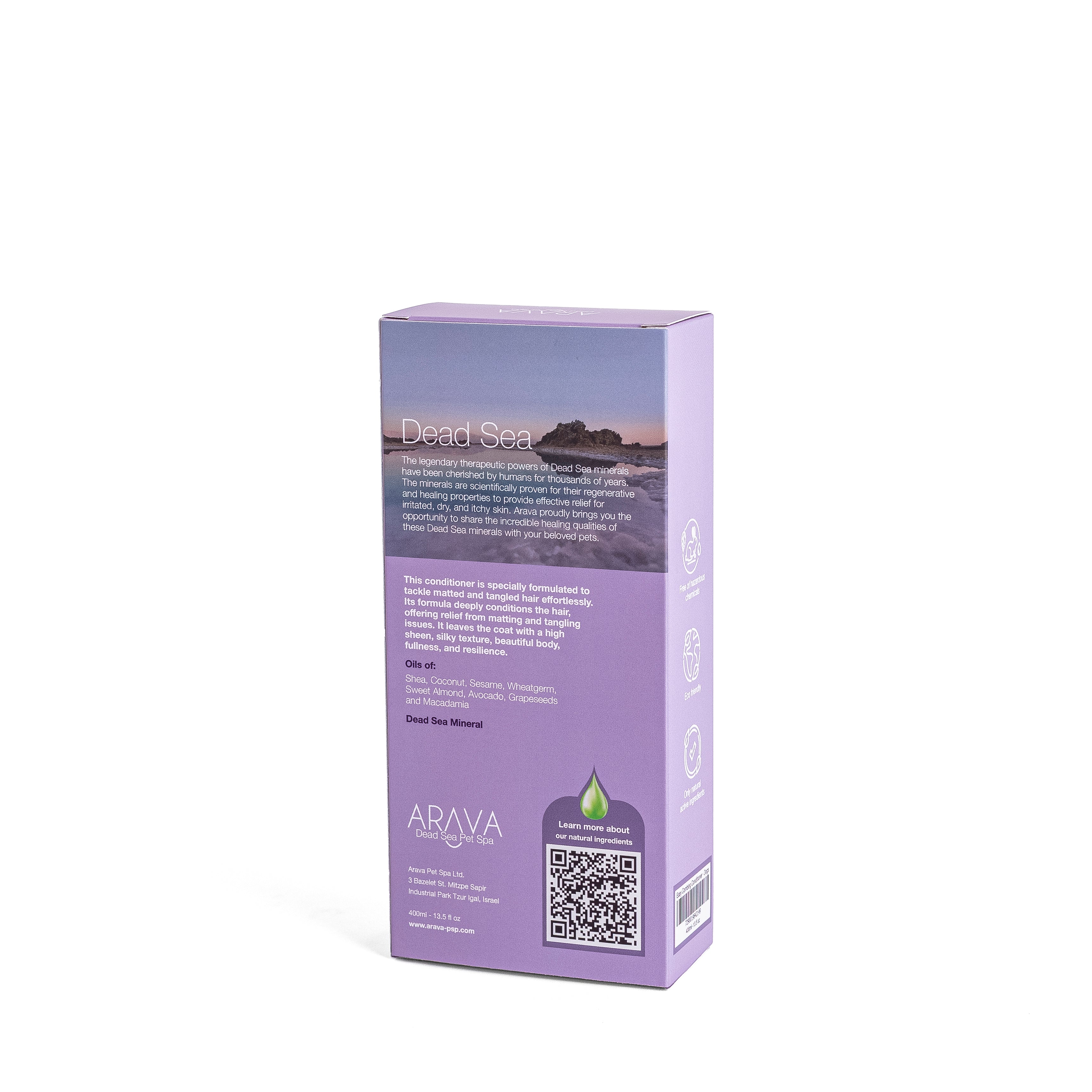 Conditioner for dogs with difficult-to-brush fur