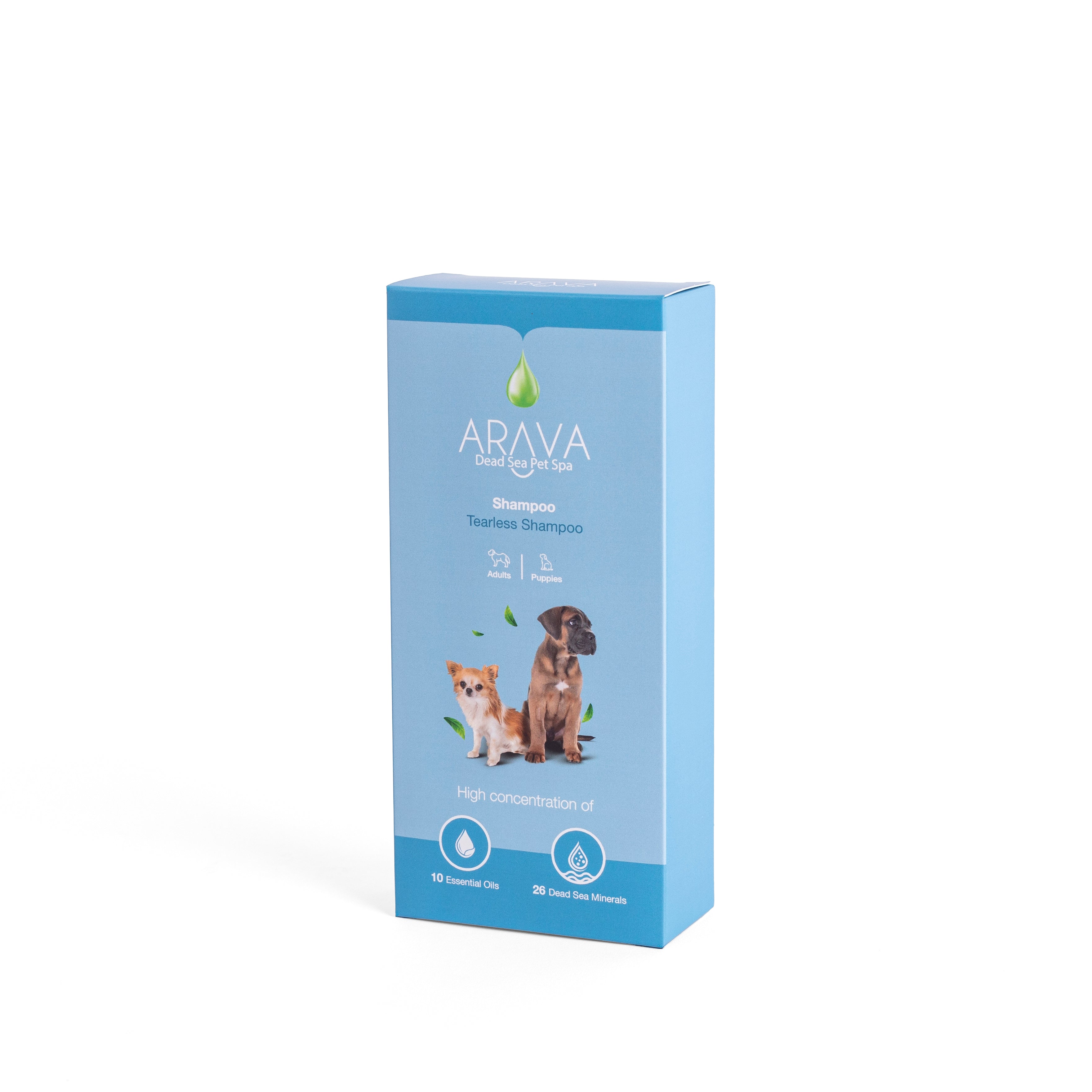Tearless Gentle Puppy Shampoo by Arava