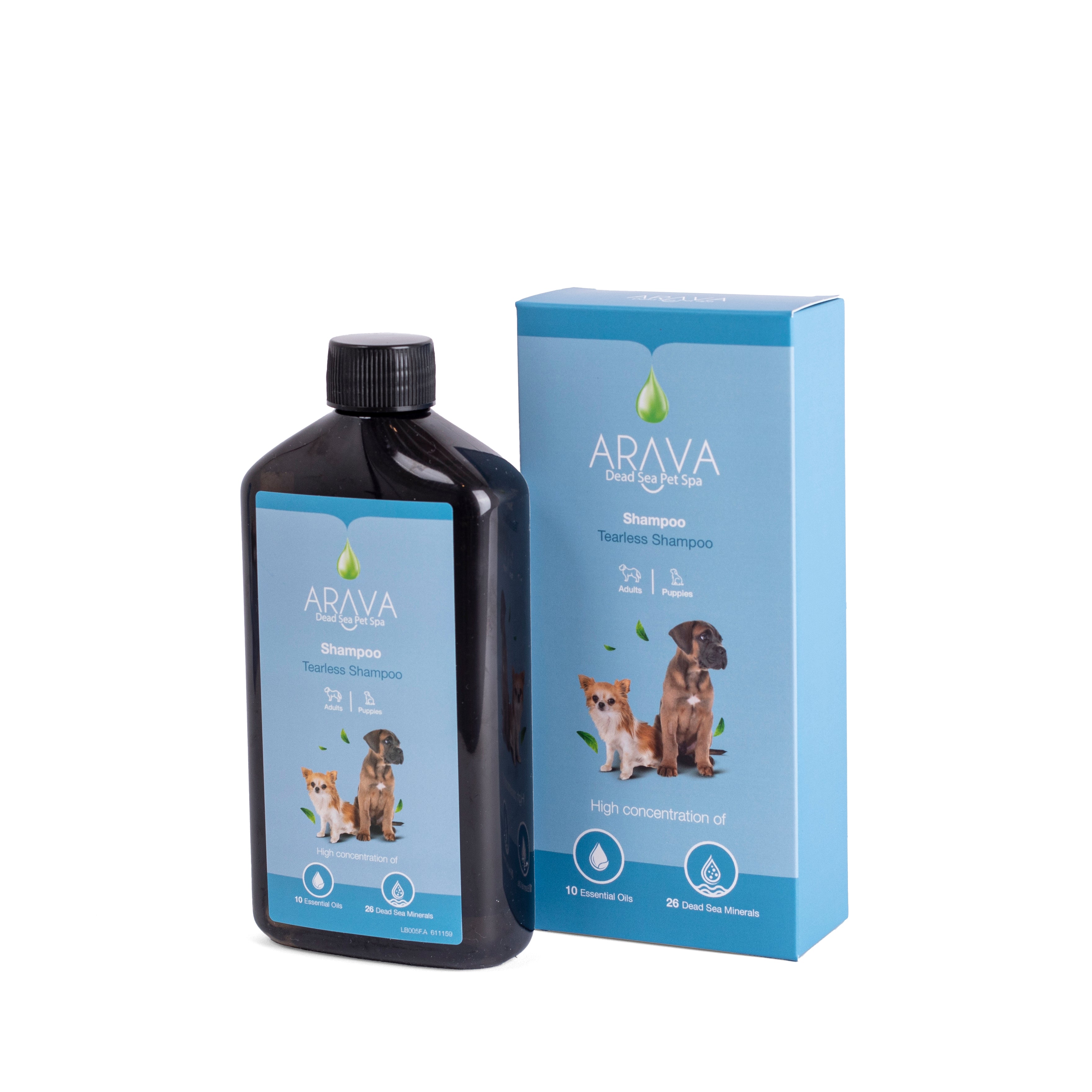 Tearless Gentle Puppy Shampoo by Arava