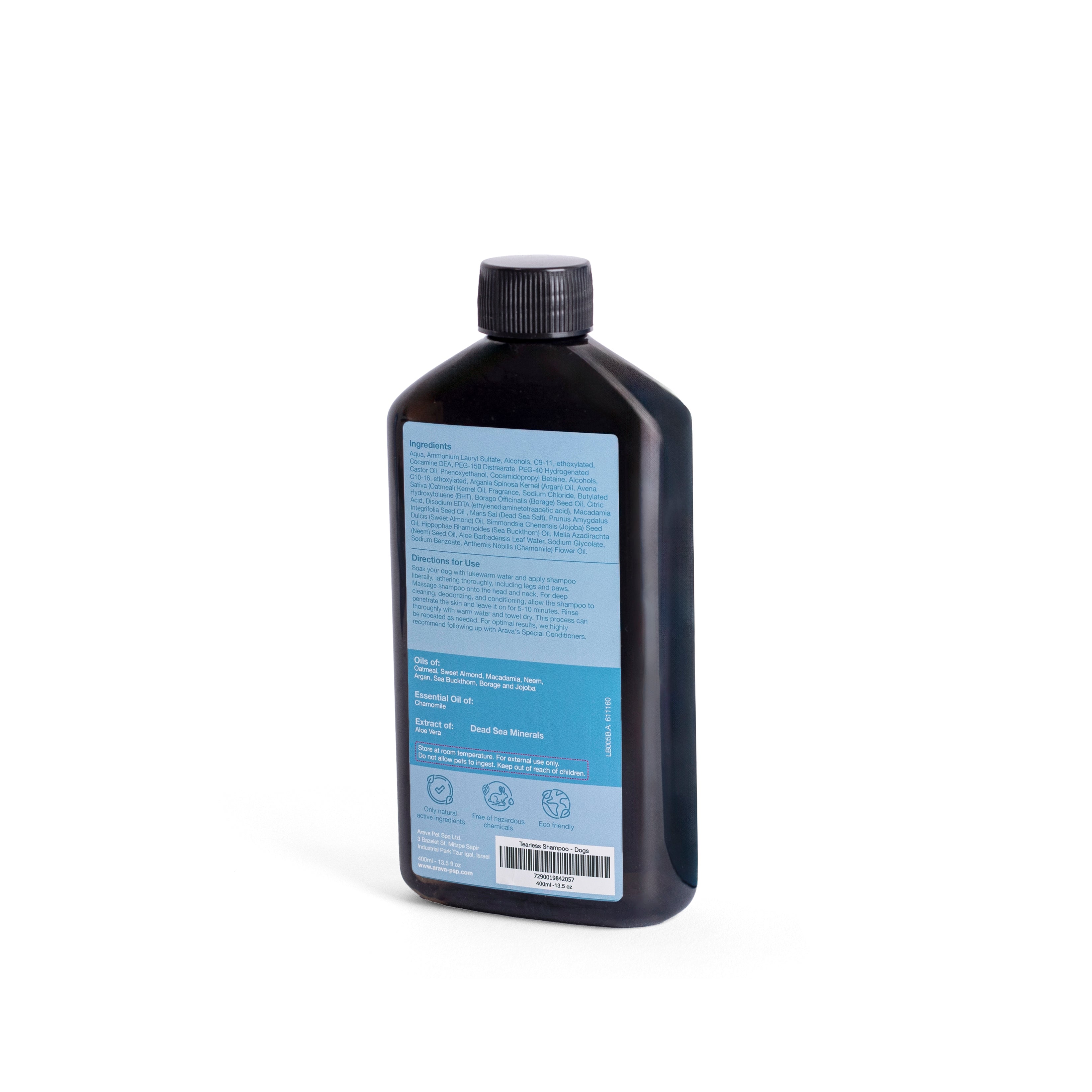 Tearless Gentle Puppy Shampoo by Arava